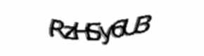 Security check image, please type the characters shown